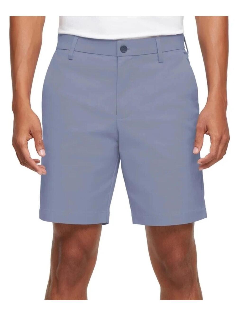 Banana Republic Mens 40 Stretch Chino Shorts Blue Quick Dry 9 Inch Inseam NWT